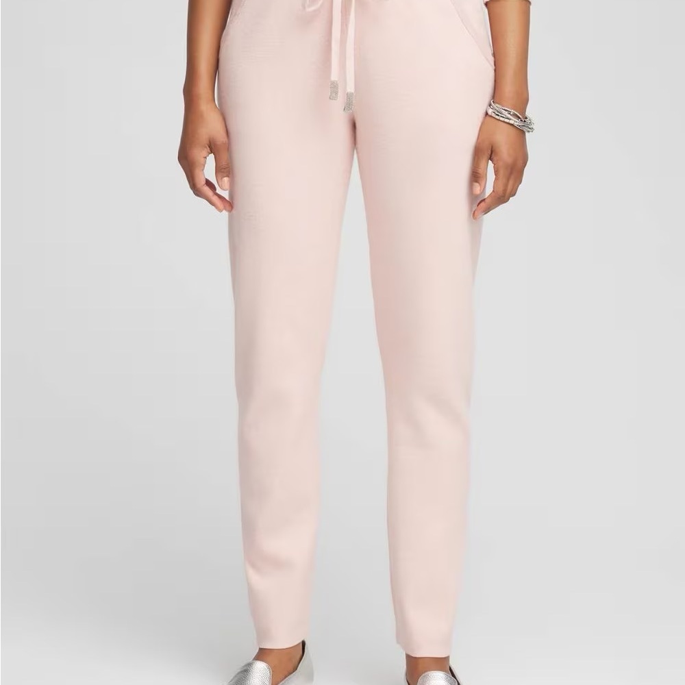 Chico's Soft Pink Jogger Pants